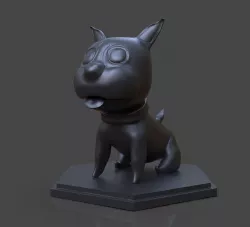 Maron The Cute Dog 3D Print 3D print model