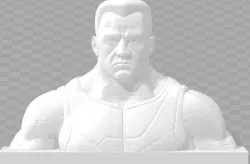 Marvel Colossus bust 3D print model