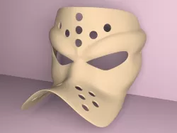 Mighty Ducks Mask 3D print model