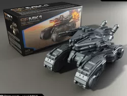 MK1-Tank 3D Print  3D print model