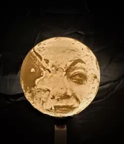 Moon Lamp Georges Melies litophane  3D print model