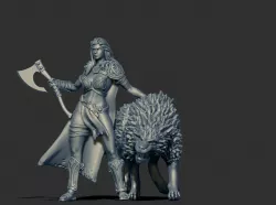 Motherwolf 35mm scale 3D print model