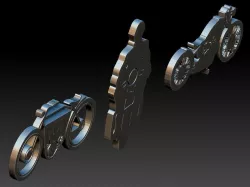 motocycle 3d models 3D print model