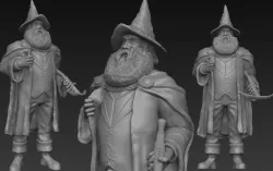 Mustrum Ricully - Discworld - 3D print ready 3D print model