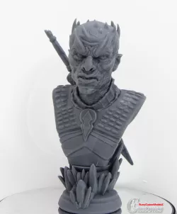 Night King Bust - Ready to Print STL for resin printers 3D print model