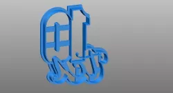 numbers cookie cutter 10 3D print model