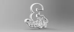 numbers cookie cutter 3 3D print model
