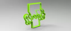 numbers cookie cutter 7 3D print model