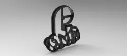 numbers cookie cutter 9 3D print model