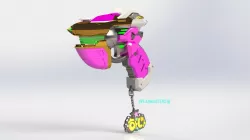 Overwatch Dva  academy 3d model separate for printing 3D print model