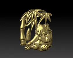 panda 3D print model