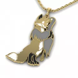 Pendant Fox and Goose 3D print model