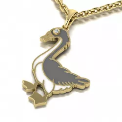 Pendant Goose 3D print model