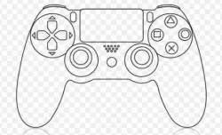 PS4 Controller Cookie Cutter Set 3D print model