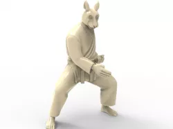 Rabbit Chop 3D print model