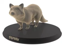 Raccoon Printable 3D print model