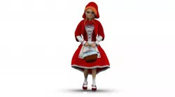 red robin hood 3D print model