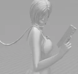 Resident Evil 4 ADA WONG 3D print model