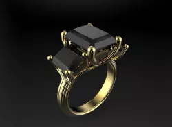 ring 3d print model J249 3D print model