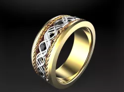 ring 3d print model ring 3d print model J253 3D print model