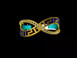 rings 3D print model