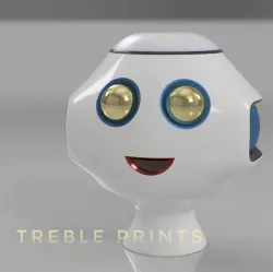 Robbie the Humanoid Bot 3D print model
