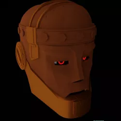 Robotman mask helmet arm sholder Doom Patrol 3d printing 3D print model