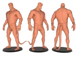 satan boy 3D print model
