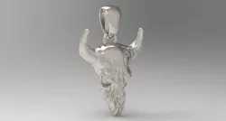 scull animal 3D print model