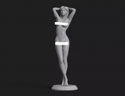 Sexy girl 3D print model