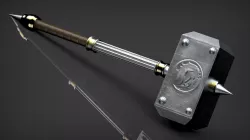 Shao Khan Hammer 3D print model