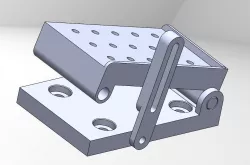Sine Plate Assembly 3D print model