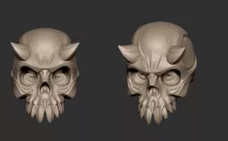 Skull 3D print model