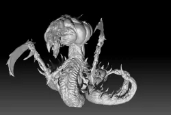 Sliver Queen MTG 3D print model