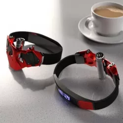Spiderman PS4 Web Shooter With Updated Wristband 3D print model
