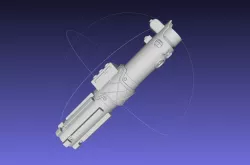 Star Wars Episode IX Rey Lightsaber Printable Model 3D print model