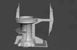 Tau Building Tower 3D print model