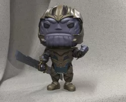 Thanos 3D print model