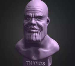 Thanos Bust 2 3D print model