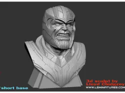 Thanos Bust - from Avengers 3D print model