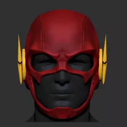 The Flash Helmet Cosplay - Superhero Helmet 3D print model