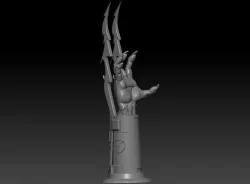the hand of the Predator 3D print model