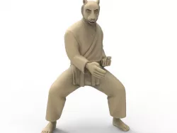Tiger Chop 3D print model