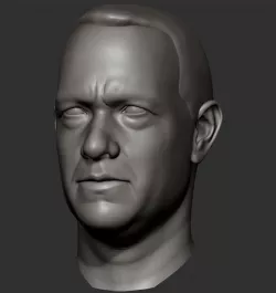 Tom Hanks  3D print model