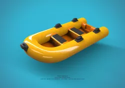 Toy Boat 3D print model