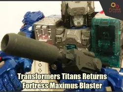 Transformers Titans Returns Fortress Maximus Blaster 3D print model