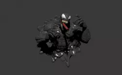 venom marvel  carnage  3D print model
