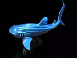 Whale Shark 3D print model
