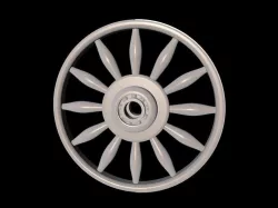 Wheel wagon 3D print model