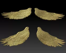 wings 3D print model